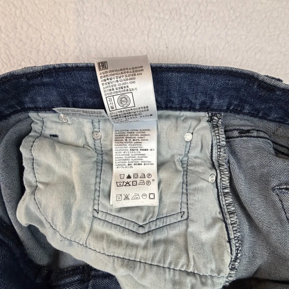 Levi's 541 Athletic Taper Jeans Mens 42x32 (41x30 ACTUAL) Blue Stretch Med. Wash